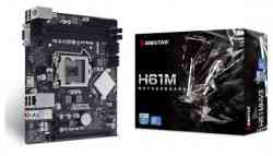 MB BIOSTAR H61MHV3 1xPCI-Ex1, 1xPCI-Ex16, 2xDDR3, VGA/HDMI, mATX, RTL S-1155
