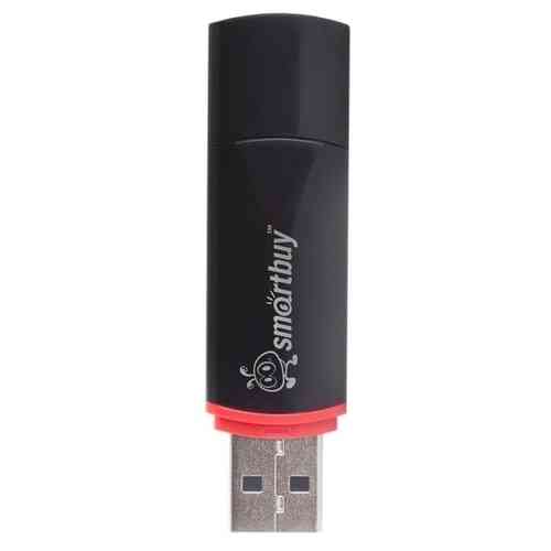 SMARTBUY Flash drive USB2.0 64Gb Crown, Black, RTL