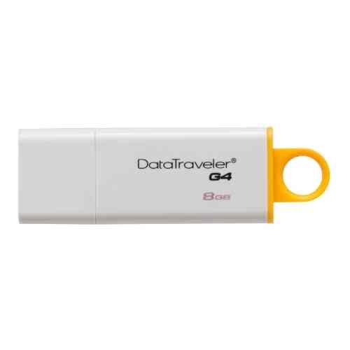 KINGSTON 8Gb DTIG4/8GB White USB3.0 RTL USB Flash drive