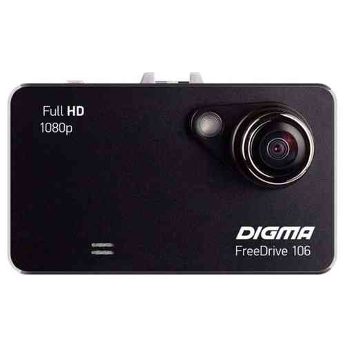 DIGMA FreeDrive 106 черный 1.3Mpix 1080x1920 1080p 120гр. GP1248 видеорегистратор
