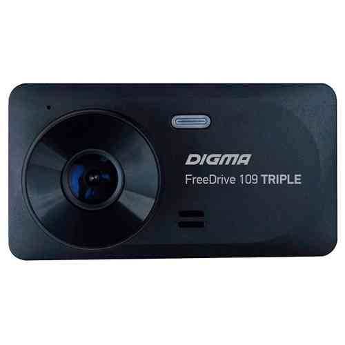 * DIGMA FreeDrive 109 TRIPLE черный 1080x1920 1080p 150гр. JL5601 видеорегистратор