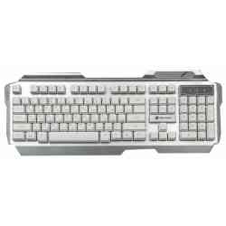 KGK-25U silver Dialog Gan-Kata - с подсветкой 3 цвета , корпус металл, USB, сереб игровая клавиатура