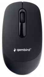 GEMBIRD MUSW-365, 2.4ГГц, черн, soft touch, 3кн, 1000DPI Бес мышь