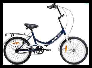 SKIF CITY 20 (20" 1 ск.) 2022, темно-синий/белый, IBK22OK20021 Велосипед