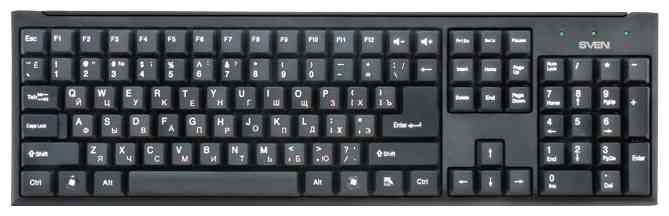 SVEN Standard 303 USB чёрная клавиатура