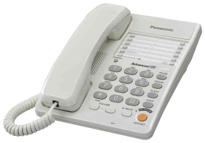 PANASONIC KX-TS2363RU-W телефон настольный