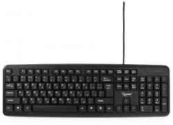 GEMBIRD KB-8320UXL-BL, черный, USB, кабель 2 м., 104 клавиши клавиатура