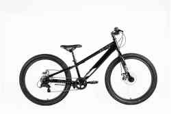 FORWARD SPIKE 24 D (24' 7 ск. рост. 11') 2023, черный/серебристый, IB3F47133XBKXSR Велосипед