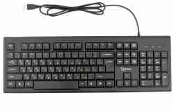 Gembird KB-8354U-BL, USB, черный, 104 клавиши, кабель 1,45м клавиатура