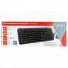 Gembird KB-8330UM-BL, USB, черный, 104 клавиши + 9 доп. клавиш, кабель 1.5 метра клавиатура