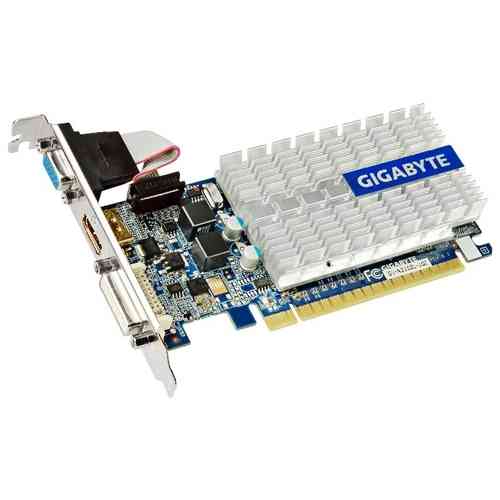GIGABYTE NV GF210 GV-N210SL-1GI 1Gb 64bit DDR3 DVI/HDMI/VGA RTL