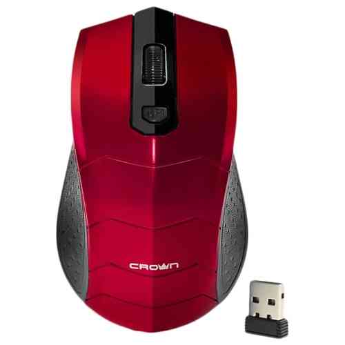 CROWN CMM-934W red Бес мышь