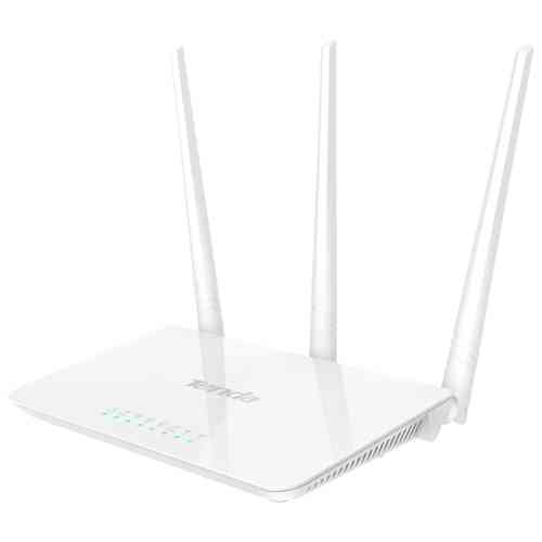Wi-Fi TENDA F3 N300 до 300Мбит/с, Антенны 3x5dBi, 3xLAN, 1xWAN, WPS роутер