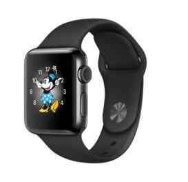 Apple Watch Series 2 38mm Space Black Stainless Steel with Black Sport Band