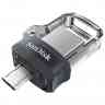 SANDISK Flash drive USB3.0 OTG 64Gb Ultra Dual, Black, Type A/Micro B, R150Mb/s RTL
