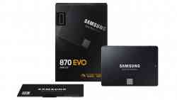 SSD 2.5" SAMSUNG 870 EVO, 250Gb, MLC, MZ-77E250BW, R560Mb/s, W530Mb/s, 150TBW, RTL