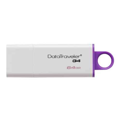 KINGSTON 64GB DTIG4/64GB White USB3.0 RTL USB Flash drive
