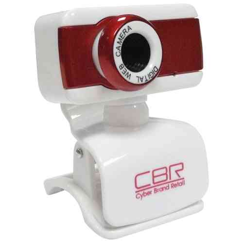 CBR CW-832M Red, универс. крепление, 4 линзы, 1,3 МП, эффекты, микрофон веб-камера