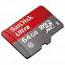 SANDISK MicroSDXC 64Gb Ultra, Class10 UHS-I 48Mb/s + Адаптер, RTL