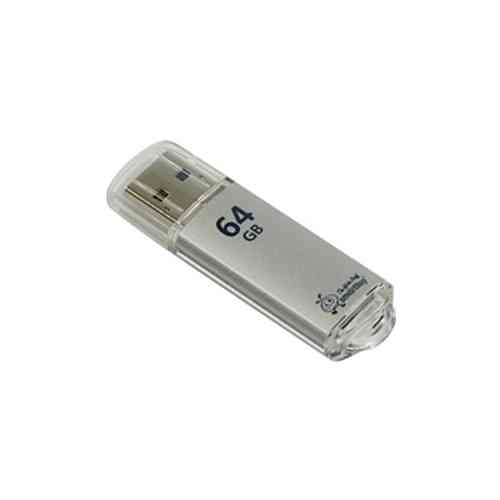 SMARTBUY Flash drive USB3.0 64Gb V-Cut, Silver, RTL