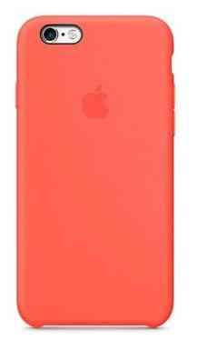 Силиконовый чехол Apple Case Apricot для iPhone 6/6s