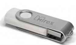 MIREX Flash drive USB2.0 32Gb Swivel, White, RTL