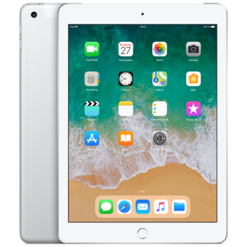 Apple iPad 2018 WiFi+Cellular 128Gb Silver
