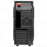 Case 3COTT Middle tower 3C-ATX-J107 Black, ATX, 450W, USB2.0/audio