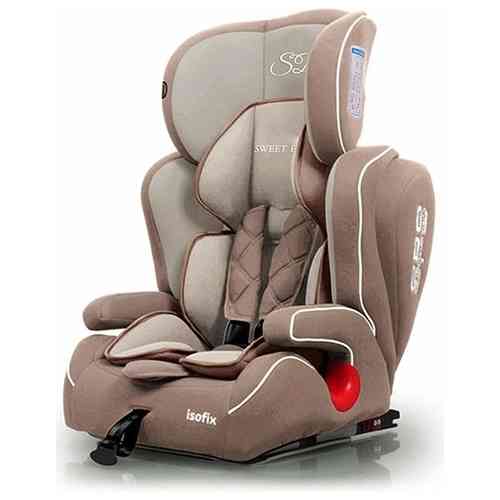 Sweet Baby Gran Turismo SPS Isofix Beige Автокресло группа 123 (9-36)