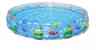 Bestway Бассейн надувной круглый Подводный мир бортик - 3 кольца 183х33 см 480 л 51005 (8)