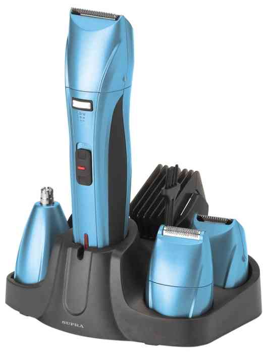 SUPRA RS-404 blue Машинки для стрижки сеть/аккумулятор