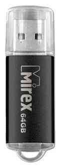 MIREX Flash drive USB3.0 64Gb Unit, 13600-FM3UBK64, Black, RTL