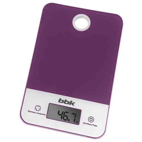 BBK KS109G фиолетовый весы кухонные
