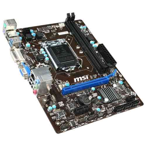 MSI H81M-P33 PCI-Ex16, 2*DDR3, SATA3, DVI/VGA, USB3.0, mATX RTL S-1150