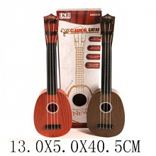 Гитара 40 см в ассорт., пласт., кор. KB522/637026 (1)