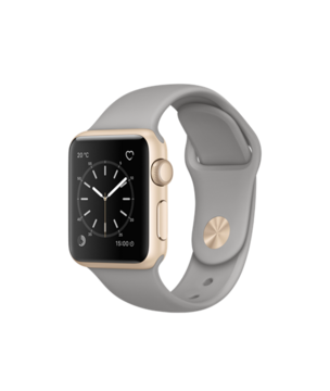 Apple Watch Series 1 38mm Gold Aluminum with Concrete Sport Band