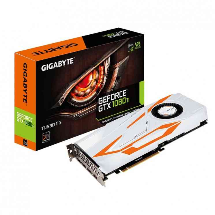 GIGABYTE nVidia  GeForce GTX 1080Ti GV-N108TTURBO-11GD 10.8Гб GDDR5X OC Ret