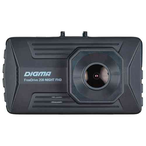 DIGMA FreeDrive 208 DUAL Night FHD черный 2Mpix 1080x1920 1080p 170гр. GP6248 видеорегистратор