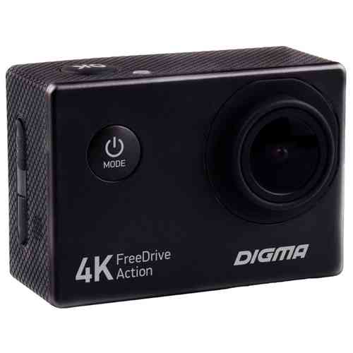 DIGMA FreeDrive Action 4K черный 8Mpix 2160x3840 2160p 140гр. видеорегистратор