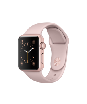 Apple Watch Series 1 42mm Rose Gold Aluminum with Pink Sand Sport Band