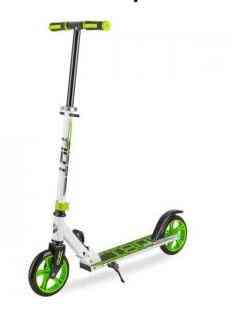 NOVATRACK PIONEER алюминий колеса 180 мм, зеленый Самокат городской