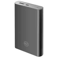 Внешний аккумулятор Ginzzu GB-3908B 8000mAh/5V/2,4A, черный