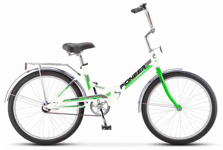 PIONEER Oscar 24'/14' 2020-2021 white-green-black Велосипед