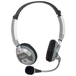 DEFENDER Компьютерная гарнитура Phoenix 928 серый, кабель 3 м
