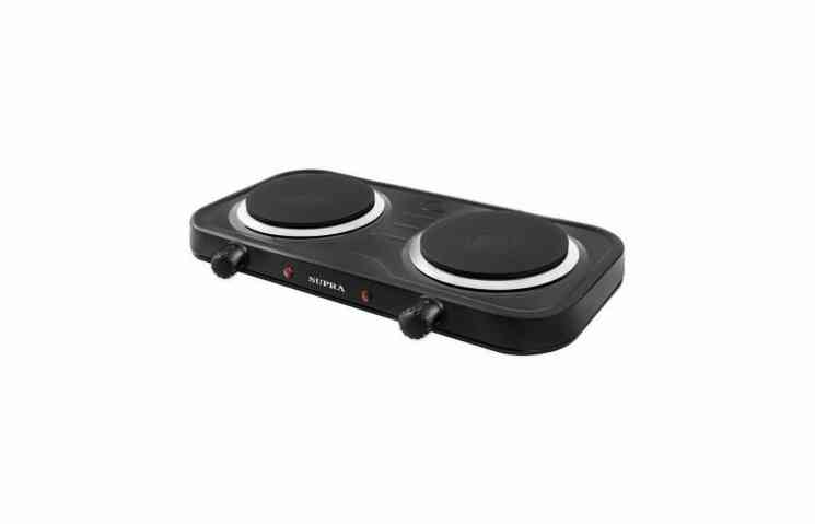 SUPRA HS-202 black плитка электрическая
