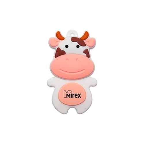 MIREX Flash drive USB2.0 4Gb DIGITAL KIDS Cow, Peach, RTL