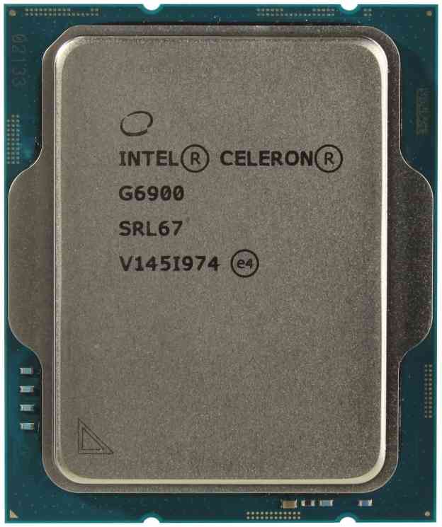Процессор INTEL S1700 Celeron G6900 2/2, 3.4Ghz, 14nm, TDP 46W, IntelUHD Graphics 710,