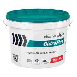 Danogips GidroFlex гидроизоляция эластичная 3кг