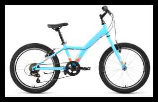 FORWARD DAKOTA 20 1.0 (20' 6 ск. рост. 10.5') 2022, голубой/ярко-оранжевый, RBK22FW20582