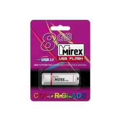MIREX Flash drive USB2.0 8Gb Knight, White, RTL